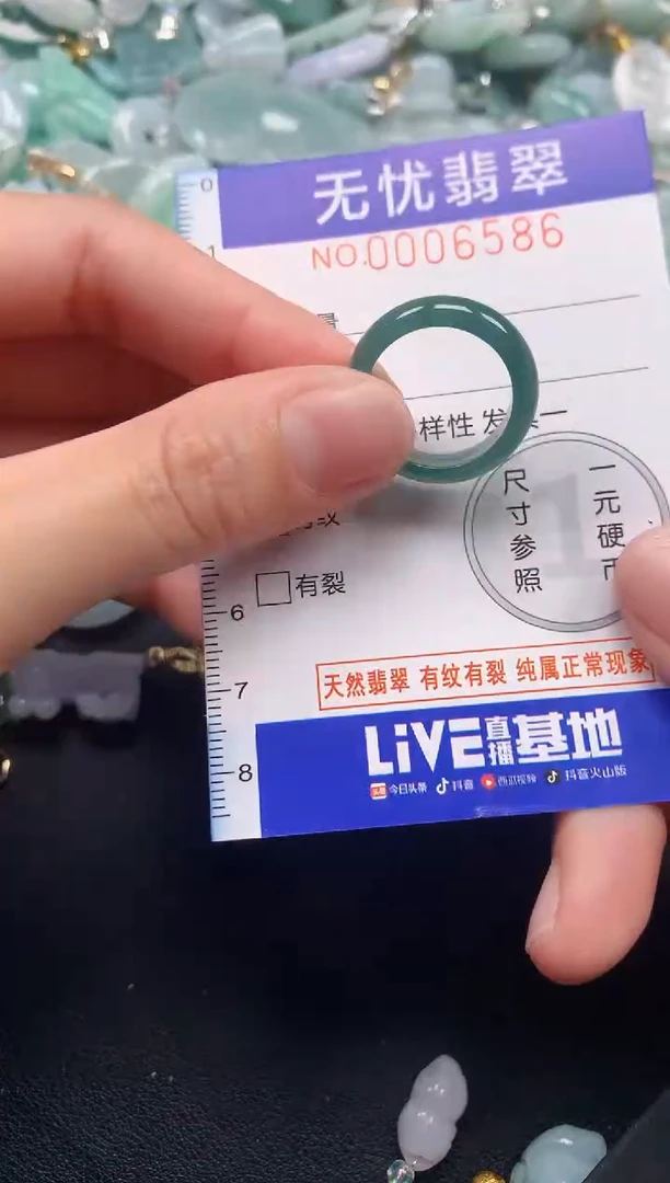 颈饰未镶嵌翡翠6586