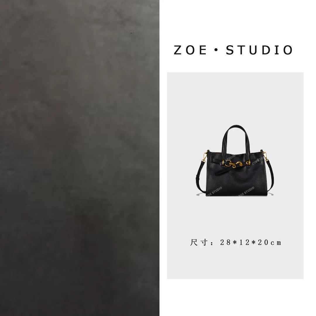 【佐伊甄选】GQ-1827-黑色轻奢女士时尚潮流通勤腋下斜包