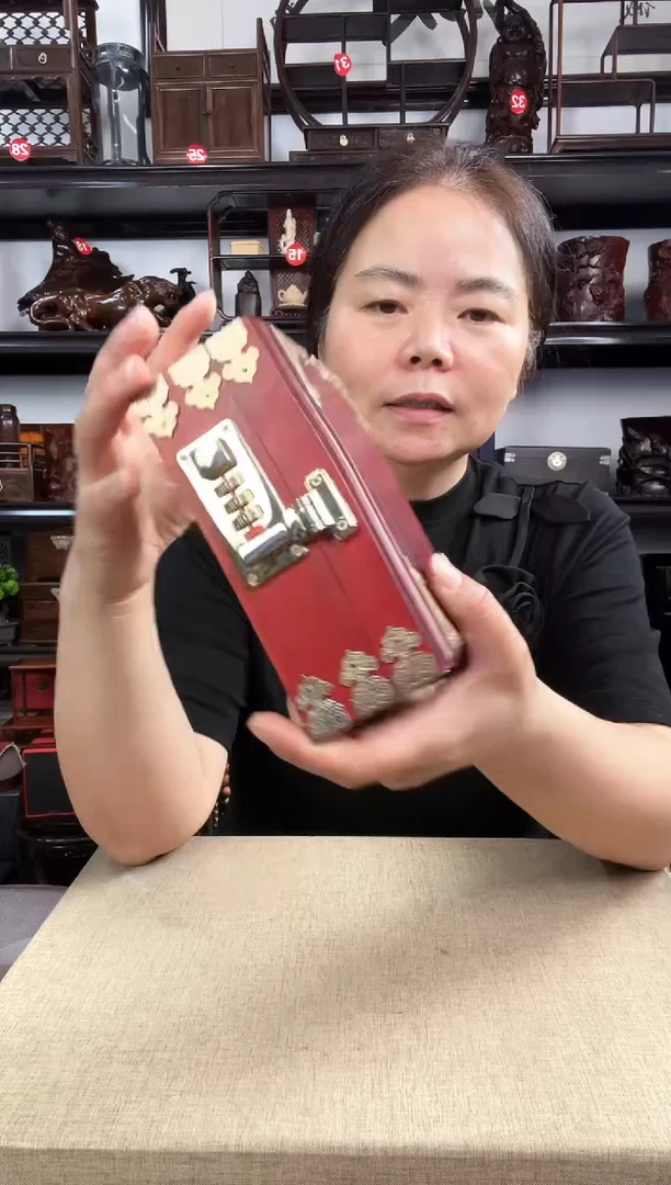 木长方盒老李红木工艺品