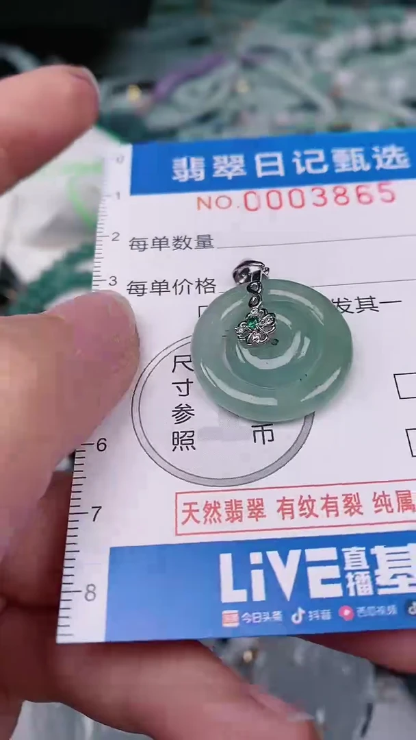 【闪购商品】翡翠颈饰未镶嵌00003865