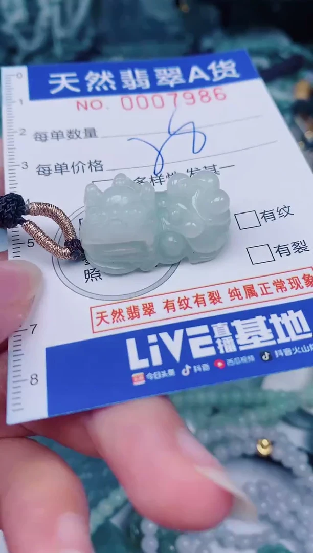 颈饰未镶嵌翡翠00007986