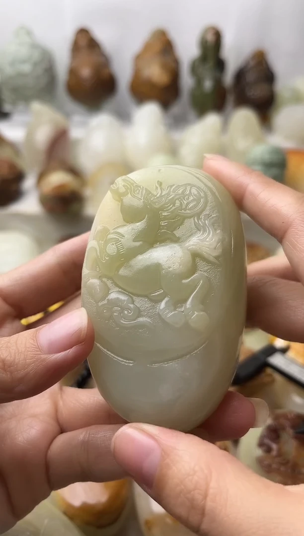 石材古青石棉纹正常不退换马微瑕