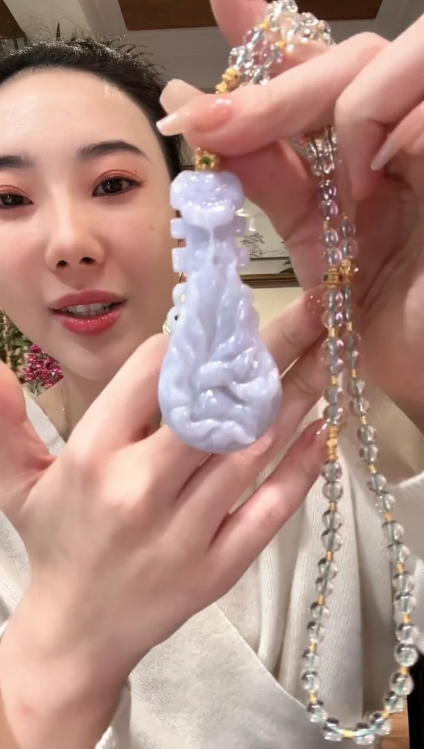 【闪购商品】翡翠颈饰未镶嵌国风