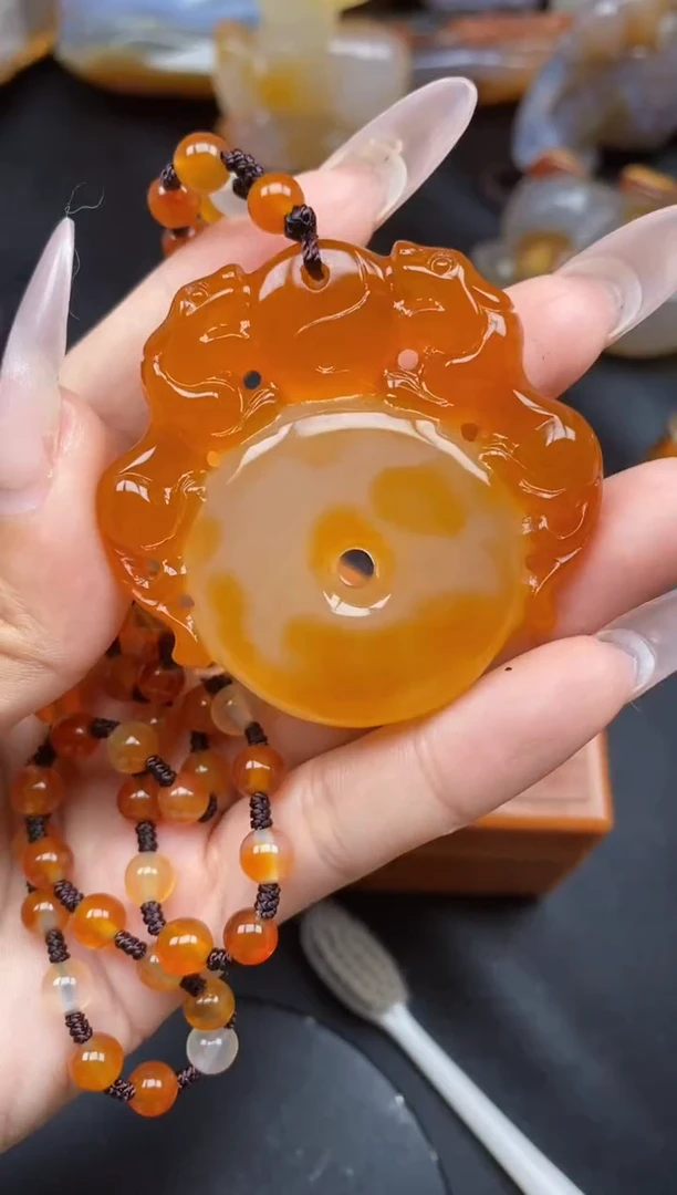 【闪购商品】玛瑙/玉髓颈饰未镶嵌ll