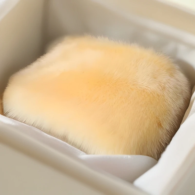 冬季汽车坐垫椅垫保暖防寒车载用品舒适透气柔软长毛绒毛垫高品质