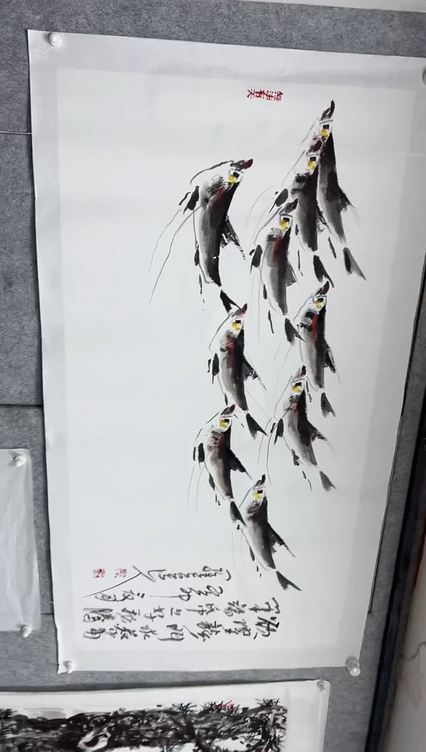 绘画岳*韩江书画天悦-蔡建忠