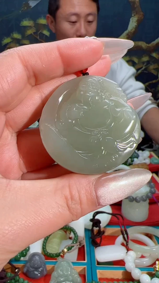 【闪购商品】和田玉吊坠未镶嵌1