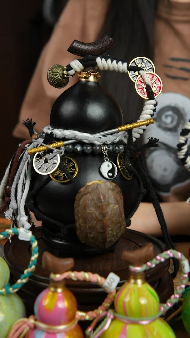 259号600ml左右非遗大漆酒葫芦