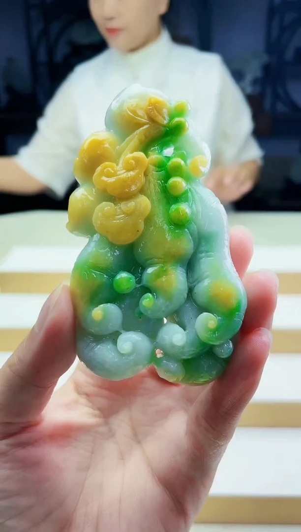未镶嵌定制翡翠毛货09270341