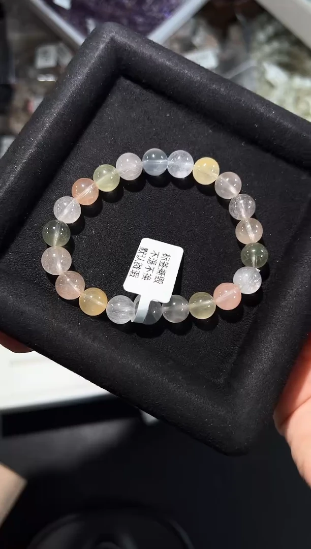 未镶嵌手串水晶32p多样性发其一【1条】默认微瑕