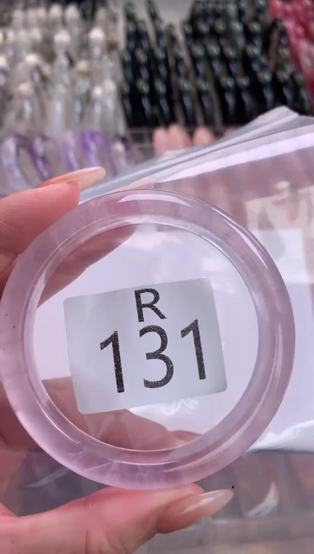 水晶珠宝半成品未镶嵌水晶手镯131-57