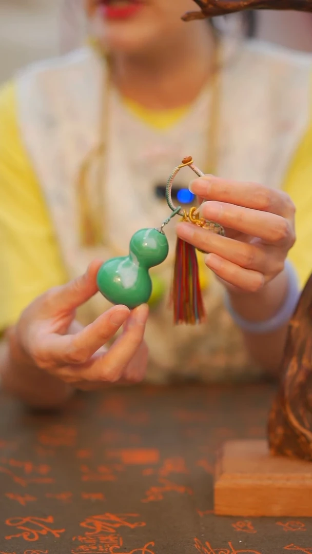 61非遗漆手艺工天然葫芦文玩福禄