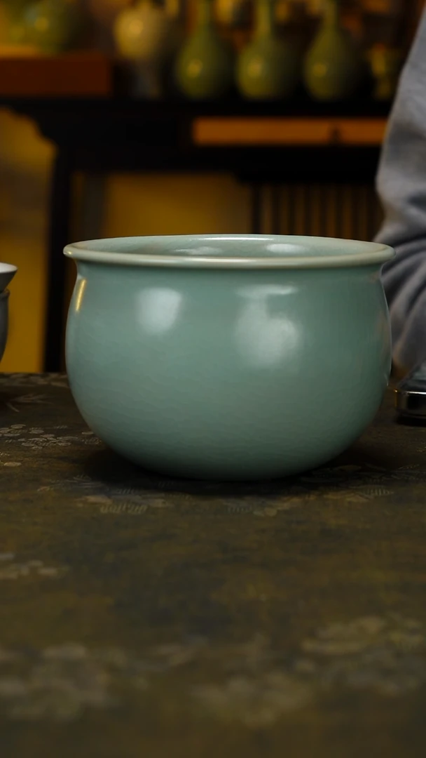 杯子瓷精品风水缸