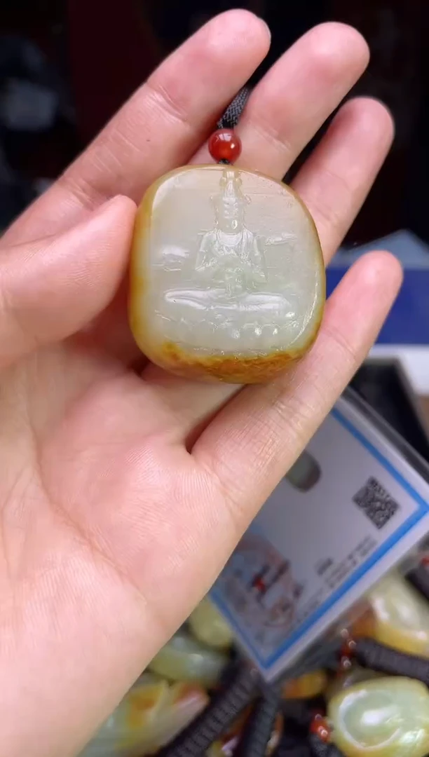颈饰未镶嵌和田玉123