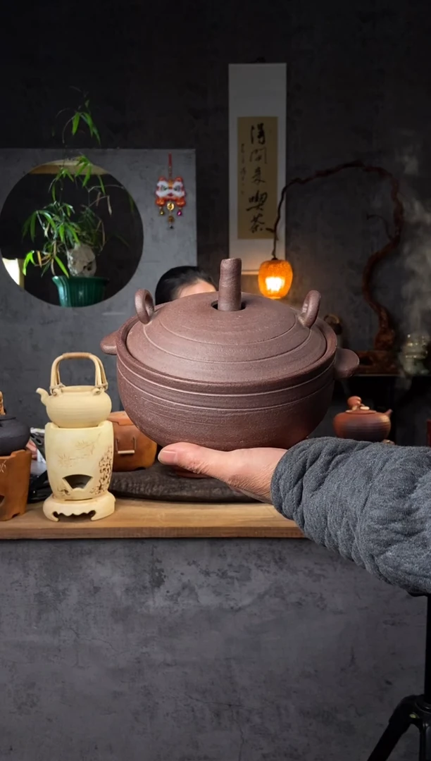 【闪购商品】全手工原矿潮州砂铫壶拉拉砂锅