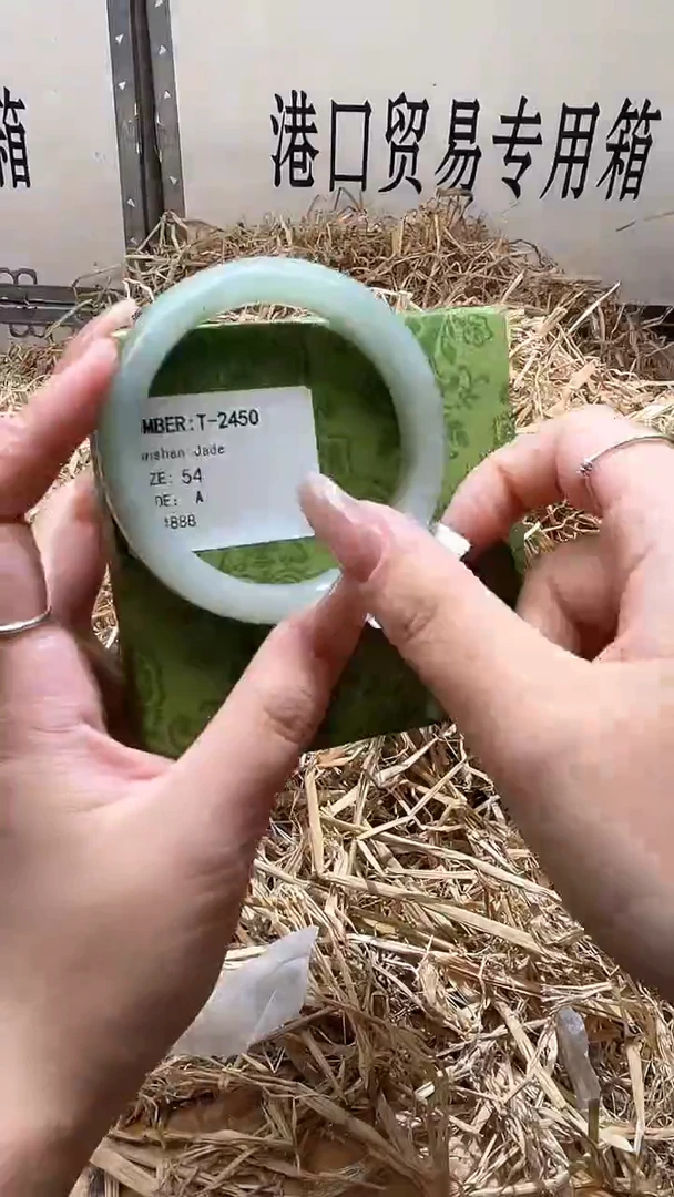 未镶嵌手镯石英质玉T2450LV