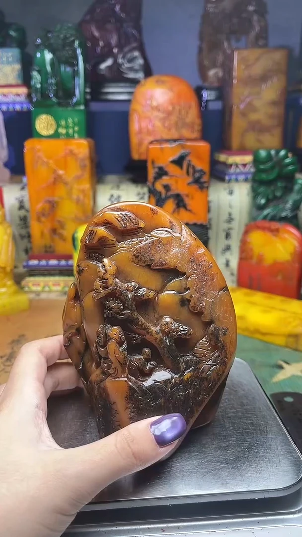 寿山石其他寿山石纂刻石料111
