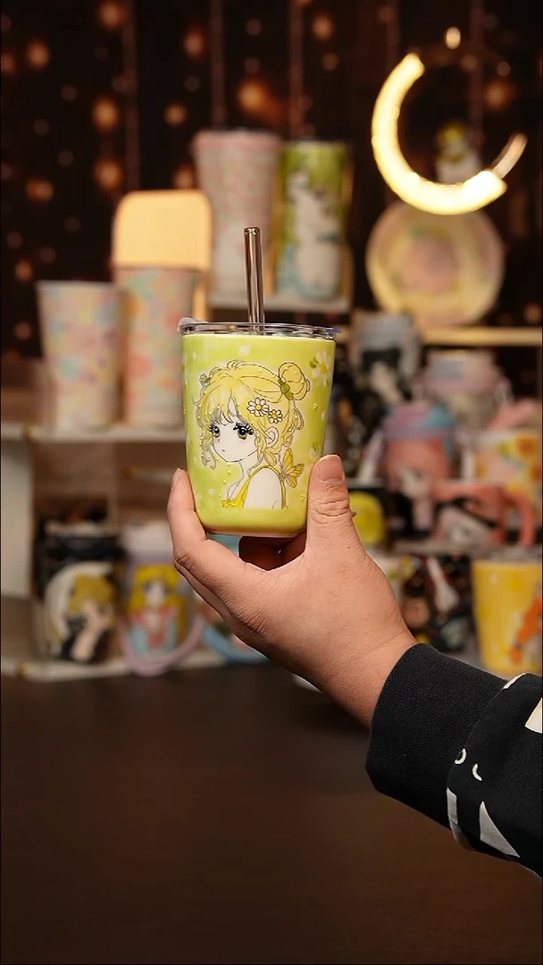 (玉泥）景德镇手工手绘文创陶瓷杯