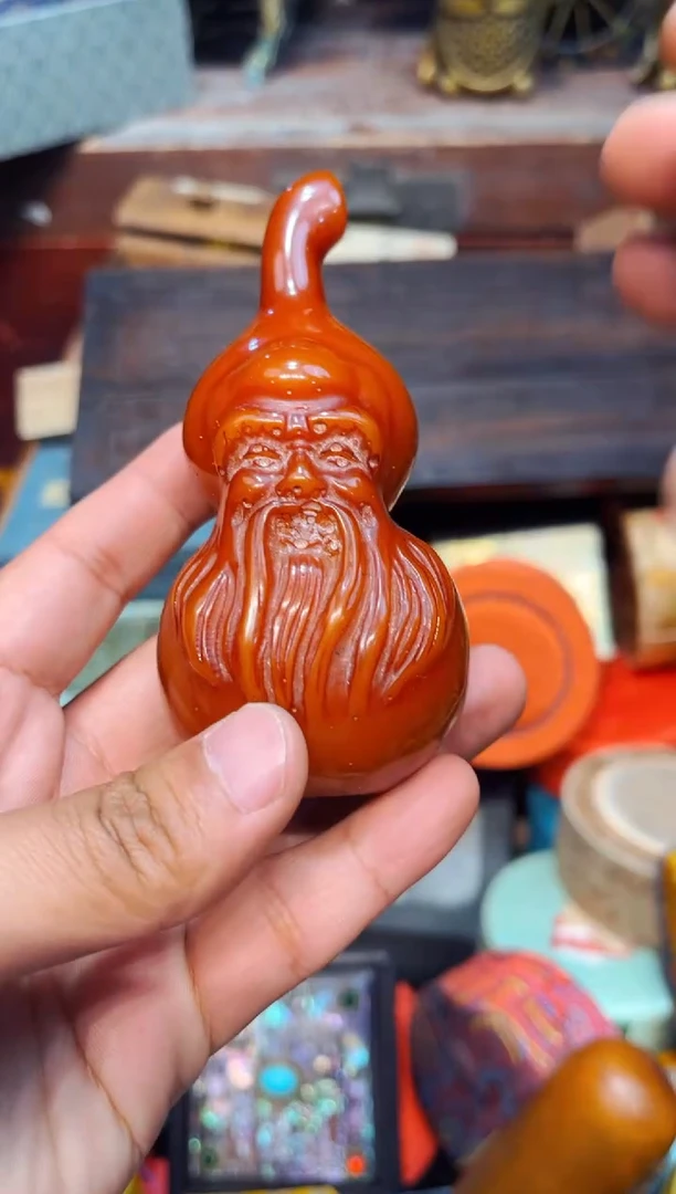 未镶嵌蜜蜡裸石E瑞哥专属高端精品41