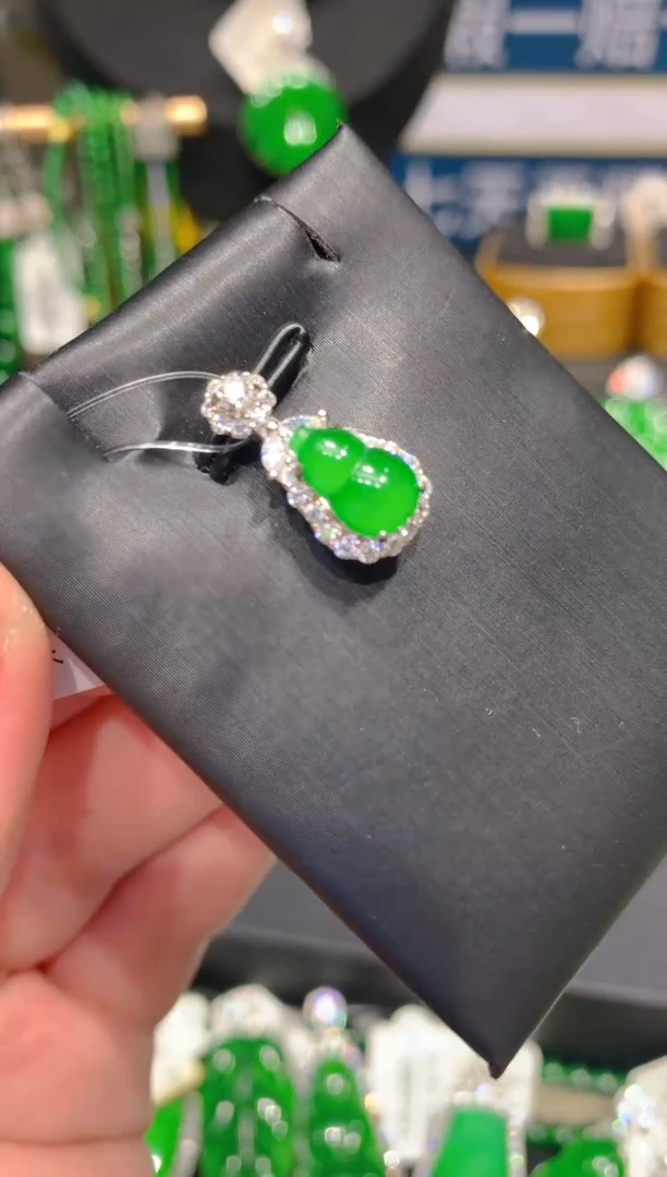 翡翠银S925镶嵌颈饰2一季