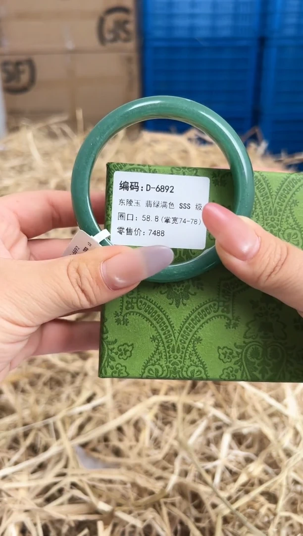 未镶嵌手镯石英质玉D-6892
