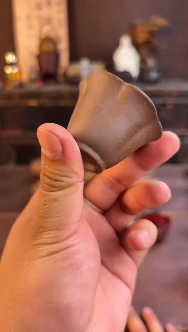 瓷片老岩泥小茶杯啊啊啊啊