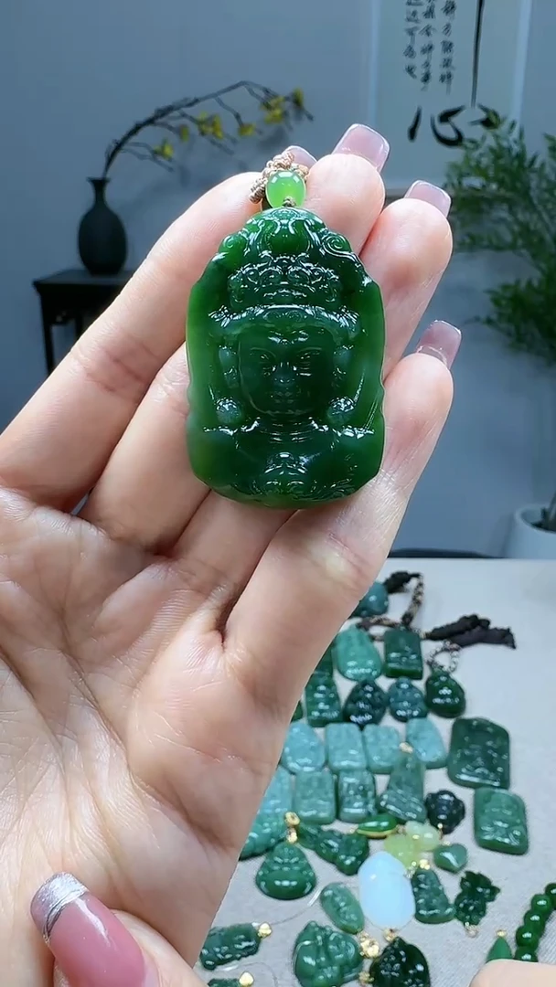 未镶嵌和田玉挂件1