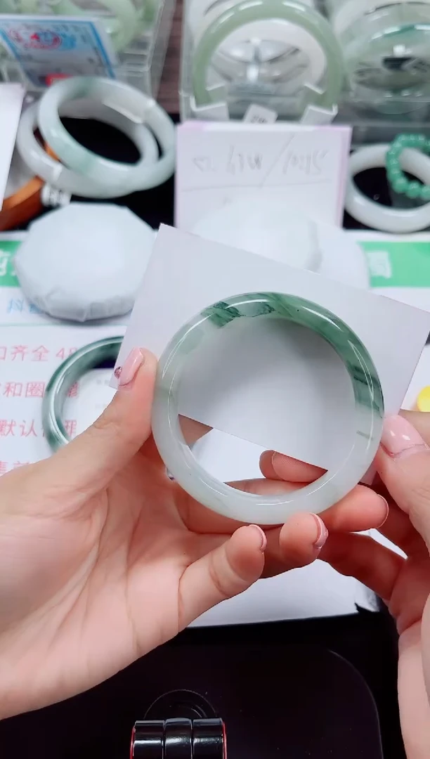 未镶嵌手镯石英质玉187-51/52