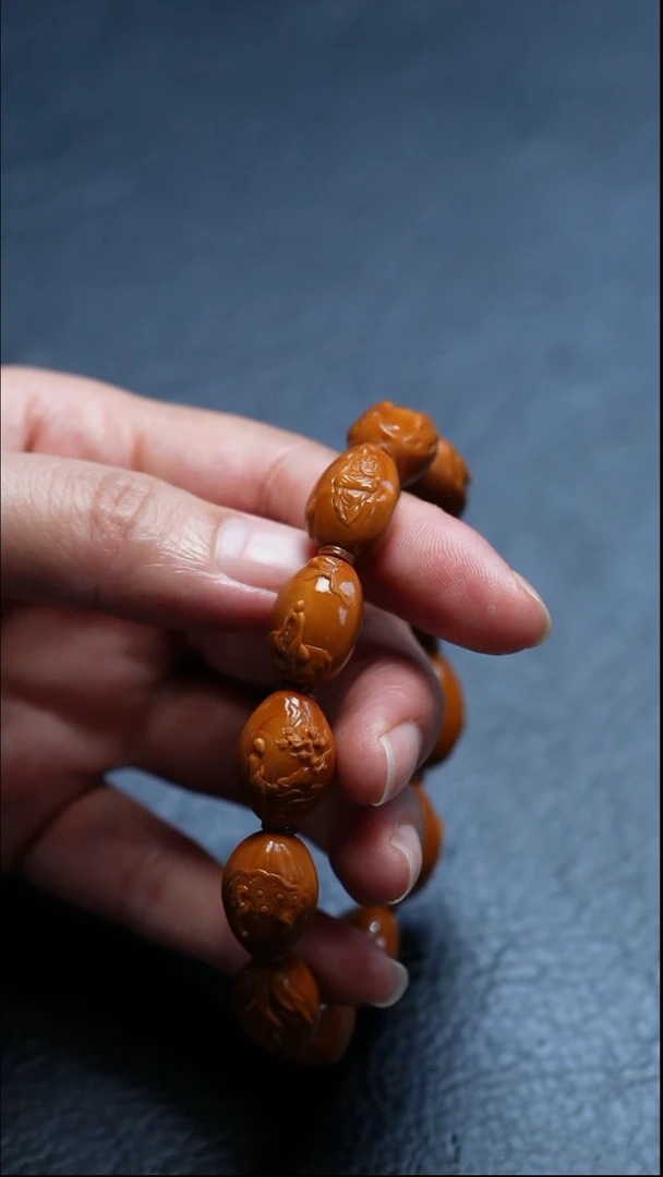 橄榄核吊坠苏工橄榄核