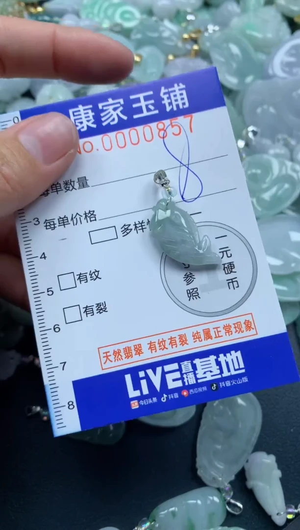 颈饰未镶嵌翡翠857