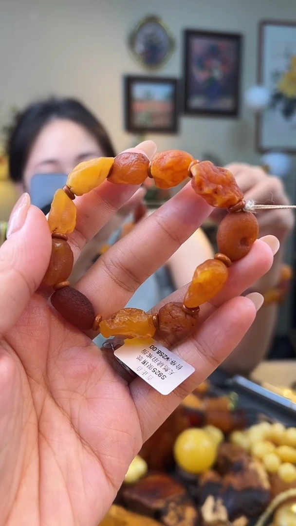 手串琥珀未镶嵌手串