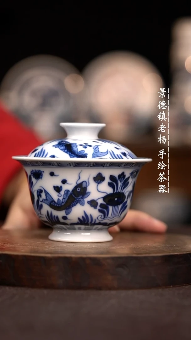 手绘茶器瑕不掩瑜柴130