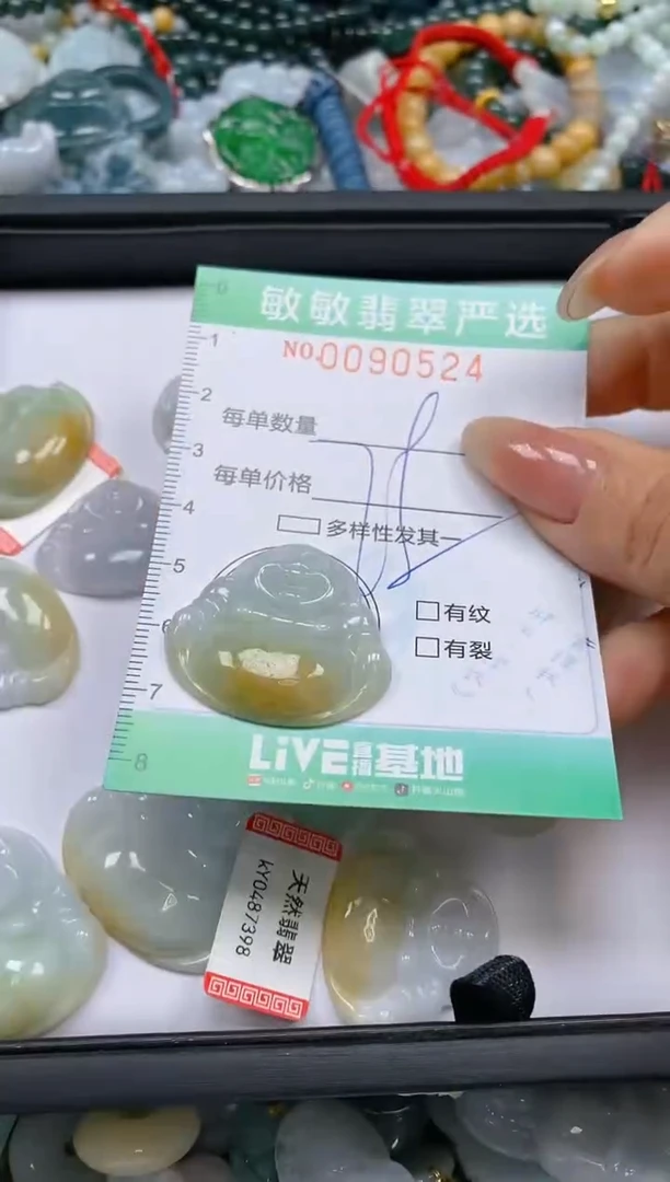 【闪购商品】翡翠颈饰未镶嵌闪购0090524