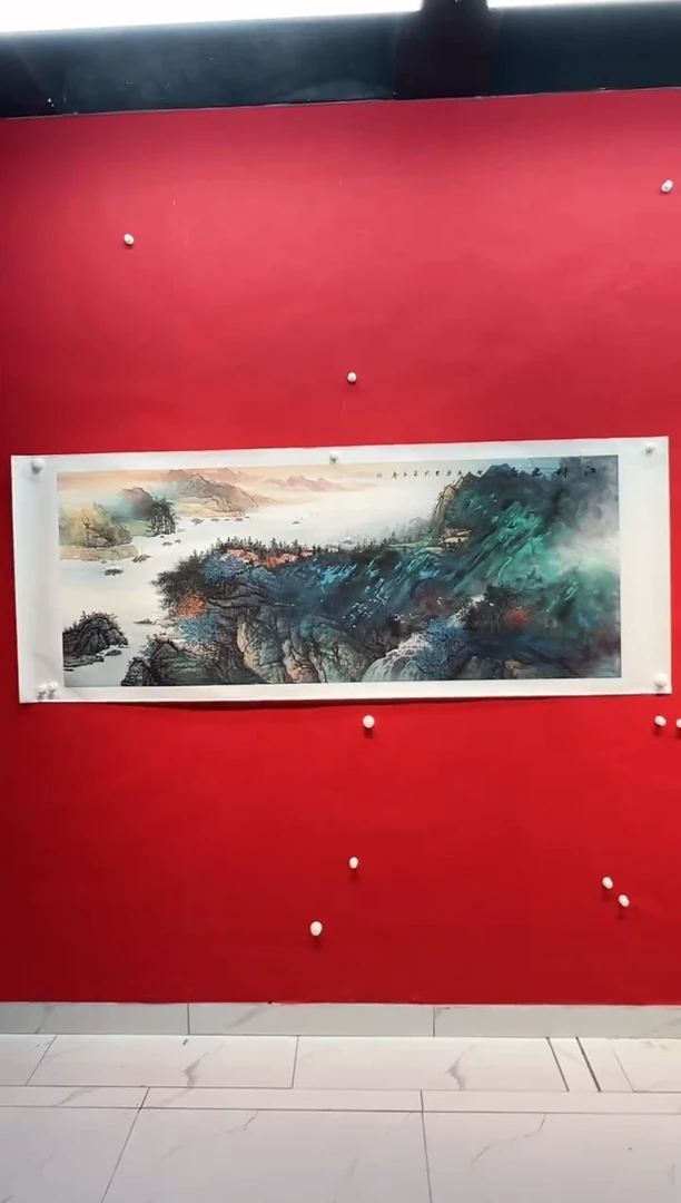 国画画家陆远华纯手绘原作