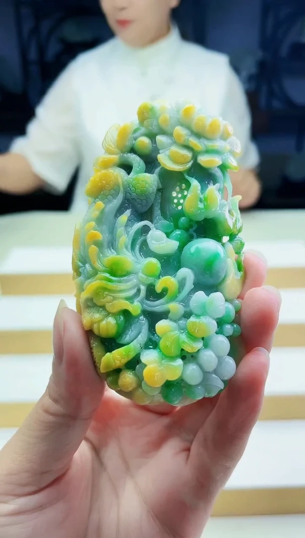 未镶嵌定制翡翠毛货09270346