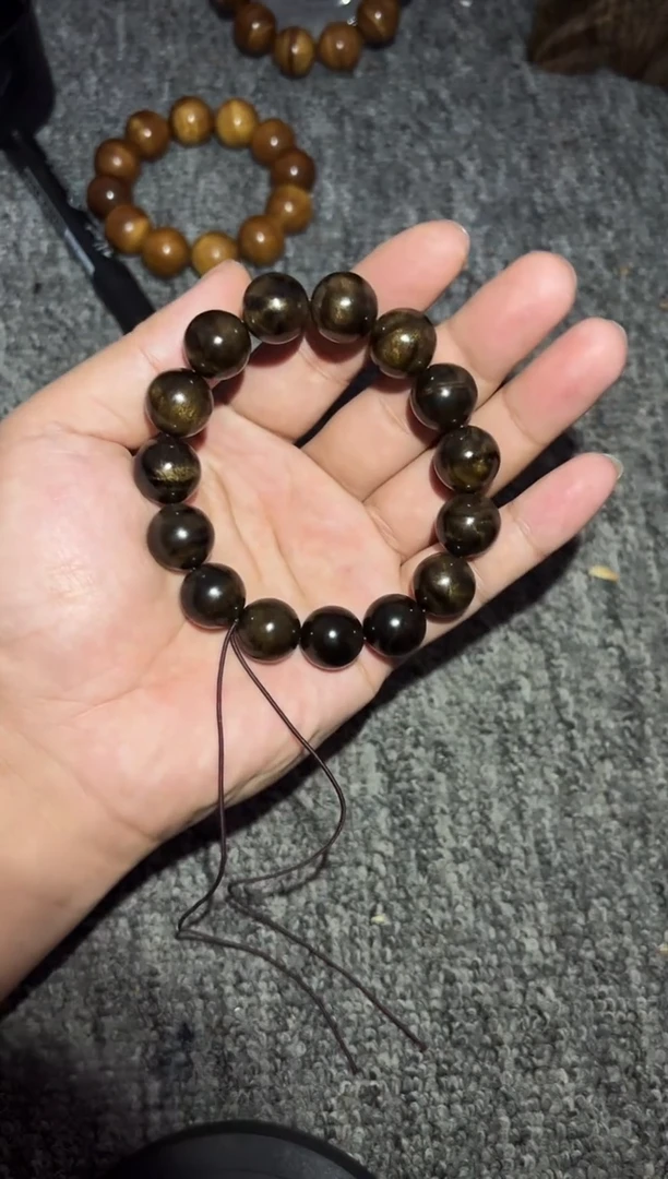 金丝楠手串/手链阴沉金丝楠1.5碳化款120