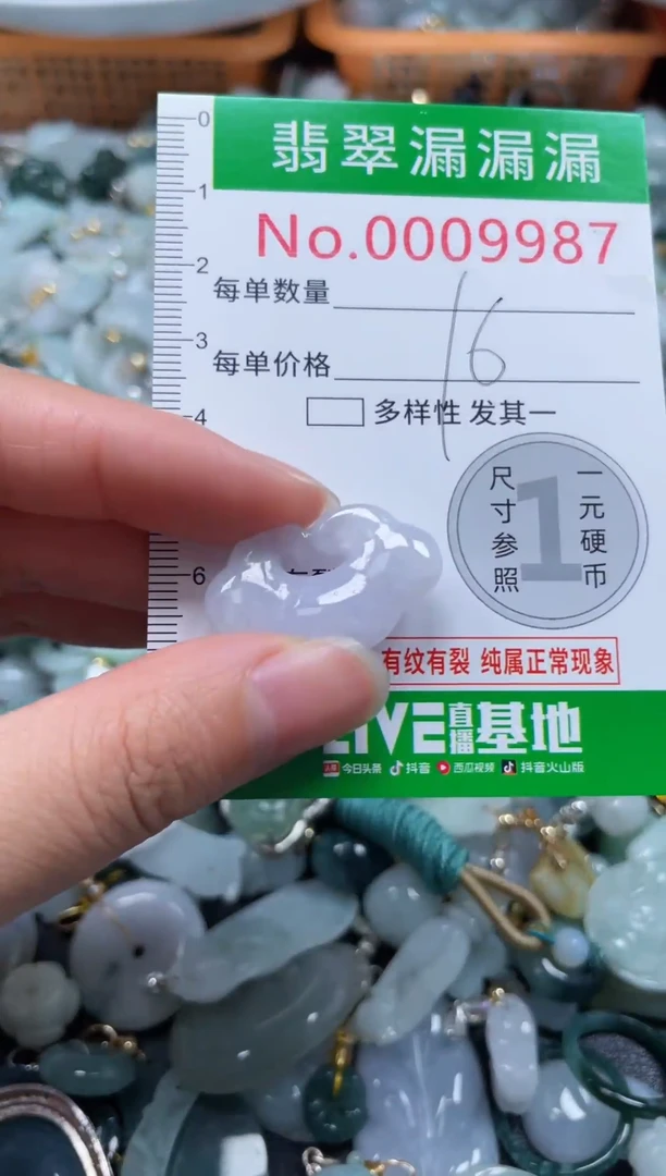 颈饰未镶嵌翡翠9987