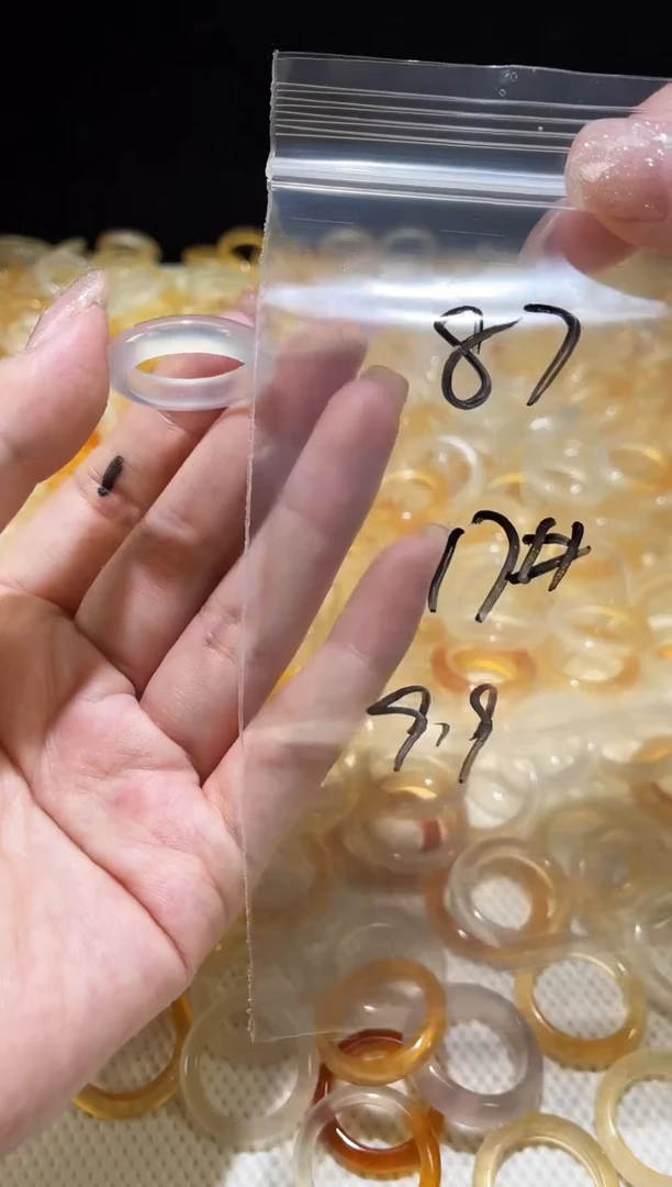 未镶嵌戒指玛瑙/玉髓87