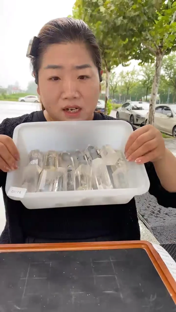 未镶嵌珠宝半成品水晶白水晶柱子D15多样性发其一