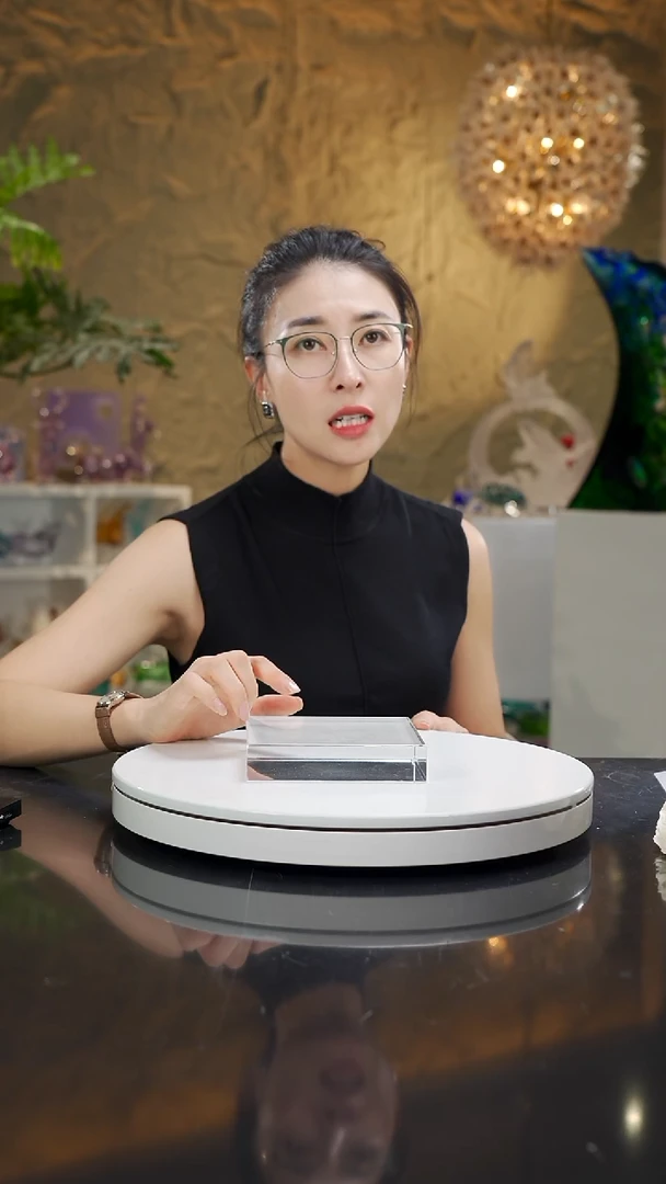 手工艺品琉璃水晶底座14*14
