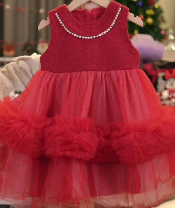 【年服7203】女童公主裙蓬蓬裙小女孩生日钢琴演出连衣裙