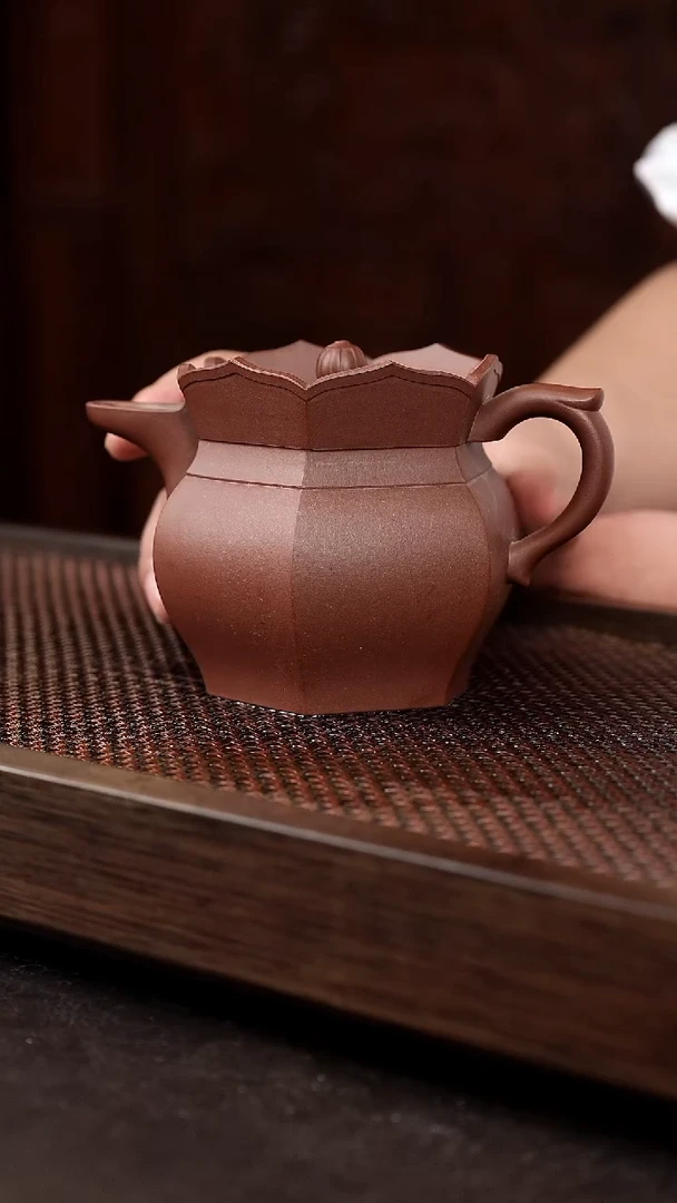 茶壶紫砂底槽清僧帽