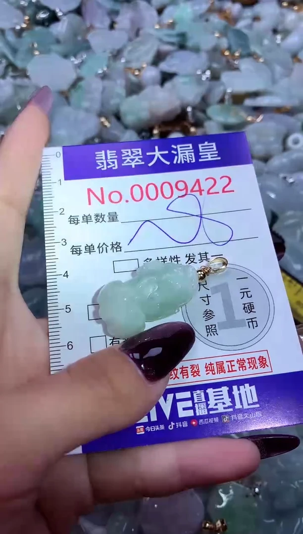 颈饰未镶嵌翡翠9422