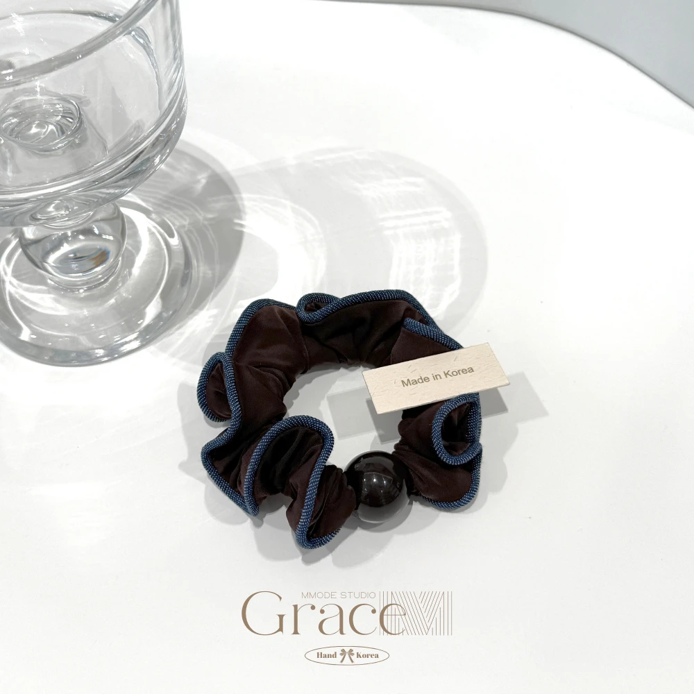 「热巧珠珠」韩国25早秋百搭发绳高马尾发圈肠圈