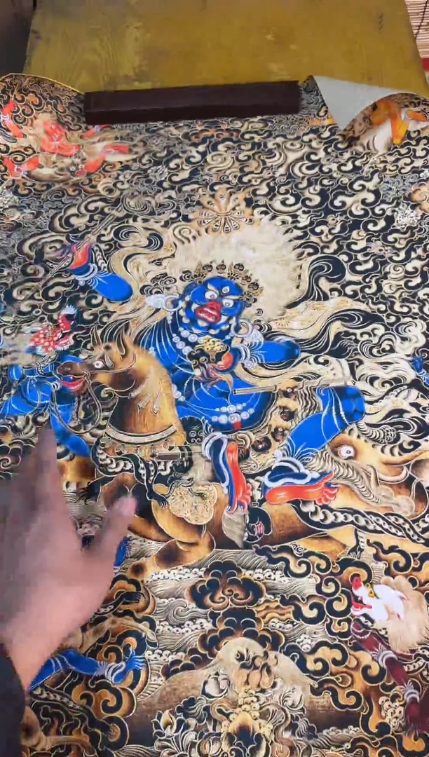 卷轴画精品唐卡===藏藏--金