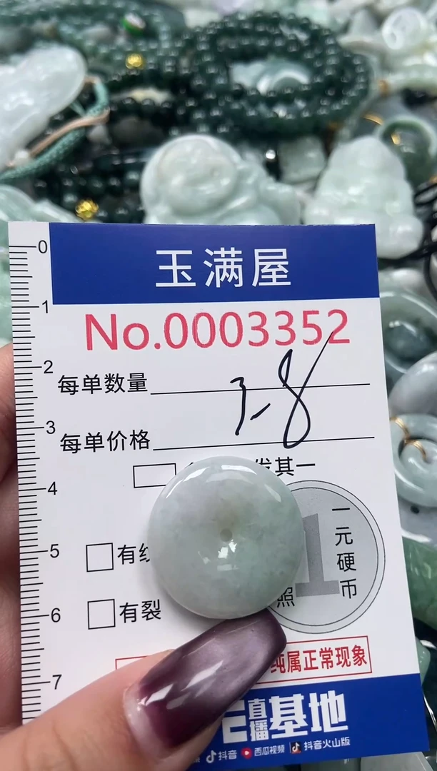 颈饰未镶嵌翡翠3352