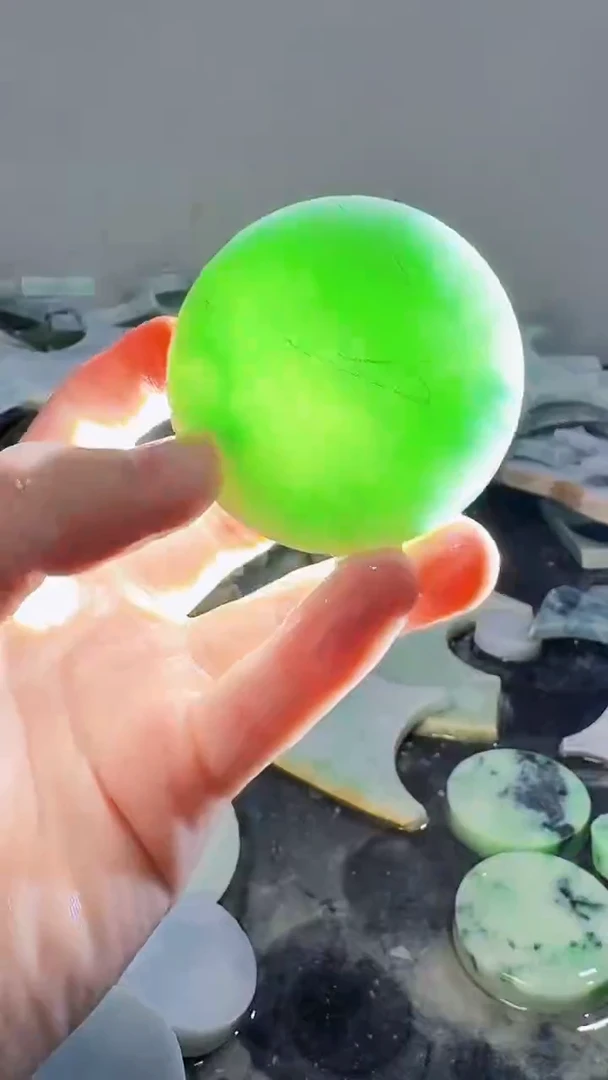 裸石翡翠缅甸翡翠A货文170