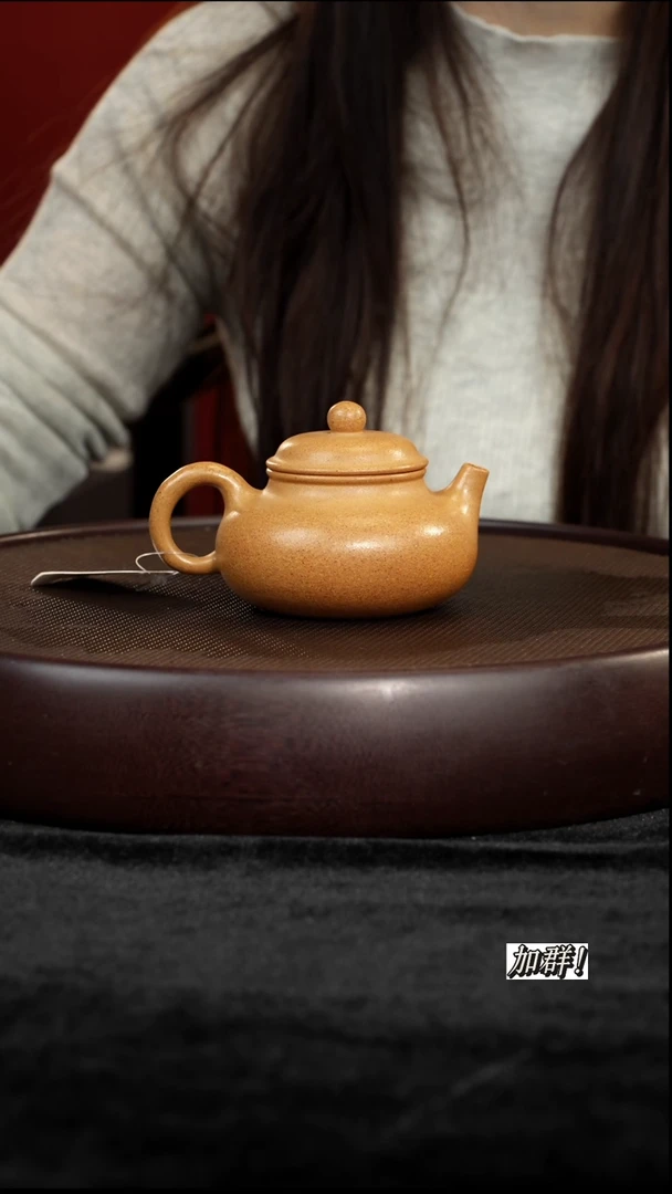 茶壶紫砂FH007039黄金段容天150c