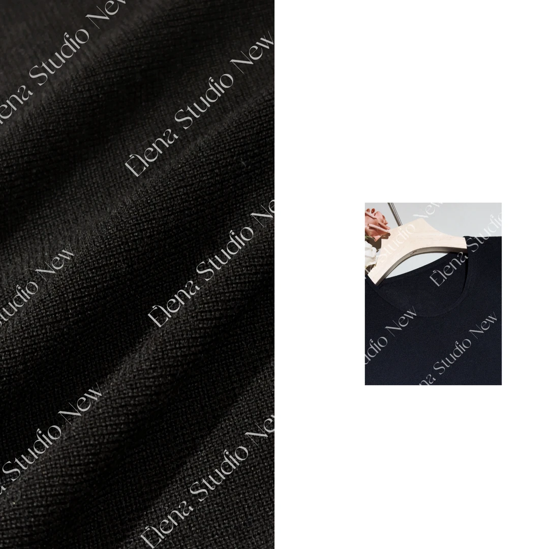 大甜甜【奶油云朵】设计感圆领精致百搭宽松短袖T恤