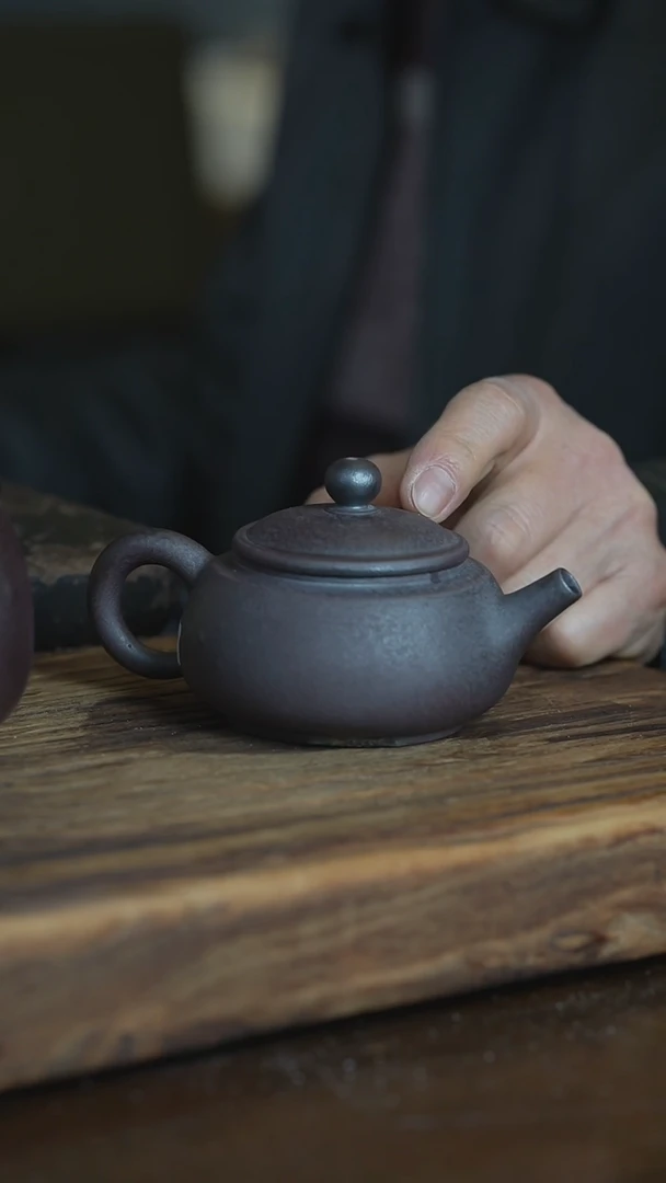 【闪购商品】化蝶浪鬼柴烧-柴烧壶